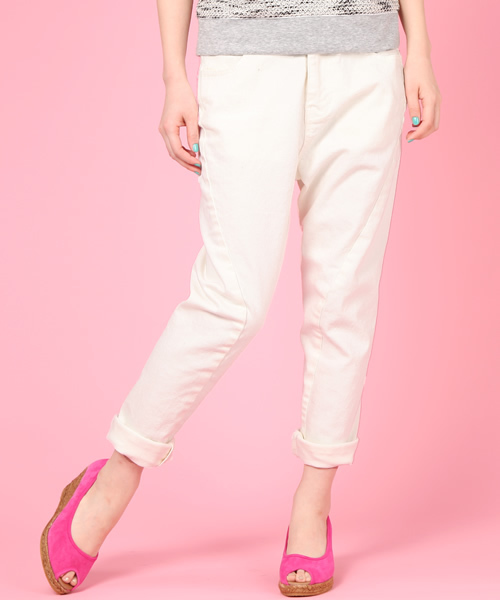 Another Edition（アナザーエディション）の「■AE ﾘｯﾀｲCUTTING DNM 5POC ◆（デニムパンツ・レディース・ネイビー/コバルトブルー/ライトブルー/ホワイト/その他1・SMALL/MEDIUM）」の7枚目の写真