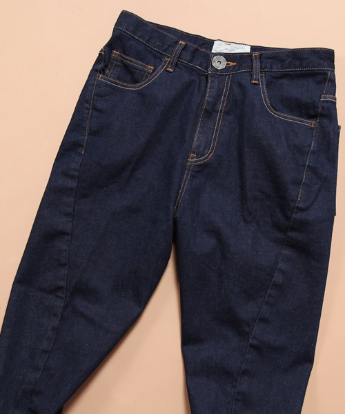 Another Edition（アナザーエディション）の「■AE ﾘｯﾀｲCUTTING DNM 5POC ◆（デニムパンツ・レディース・ネイビー/コバルトブルー/ライトブルー/ホワイト/その他1・SMALL/MEDIUM）」の16枚目の写真