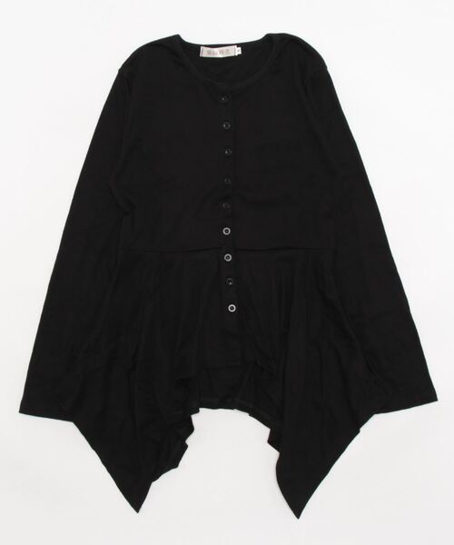 STYLEBLOCK(スタイルブロック)の「アシメントリーUネックカットソー(Tシャツ/カットソー・レディース・ホワイト/ブラック・L/M/XL/S/XXL)」の6枚目の写真