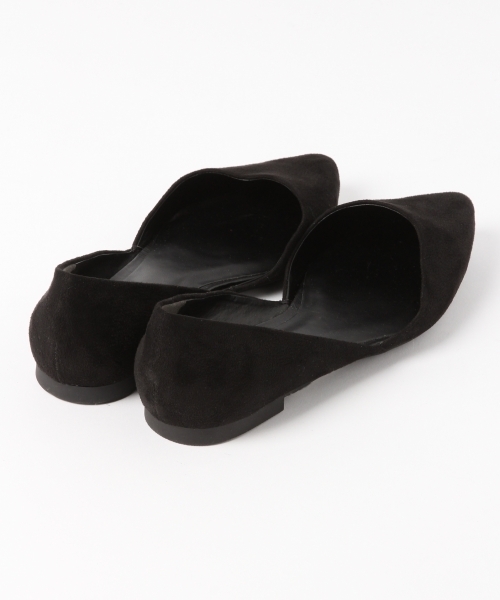 LOWRYS FARM（ローリーズファーム）の「セパレートフラットシューズ　780327（パンプス・レディース・ブラック/シルバー/イエロー/グリーン/パープル・MEDIUM/LARGE）」の10枚目の写真