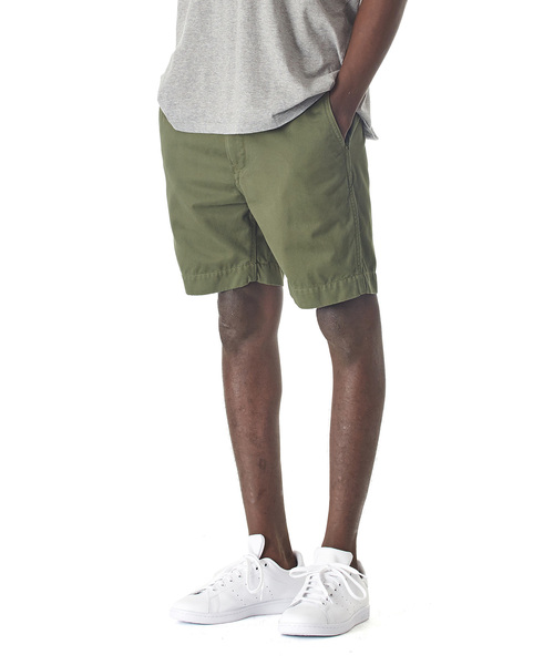 Sandinista（サンディニスタ）の「B.C. Chino Short Pants / チノショートパンツ（チノパンツ・メンズ・ブラック/ネイビー/ベージュ/オリーブ・30 inch/32inch/34inch）」の5枚目の写真