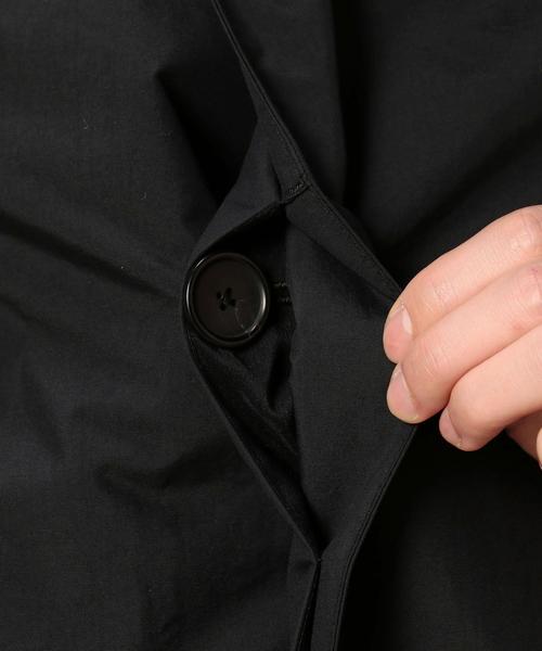 BEAUTY&YOUTH UNITED ARROWS（ビューティーアンドユースユナイテッドアローズ）の「BY パーテックス ステンカラーコート ◆（ステンカラーコート・メンズ・ベージュ/ネイビー/ブラック・SMALL/X-LARGE/LARGE/MEDIUM）」の7枚目の写真