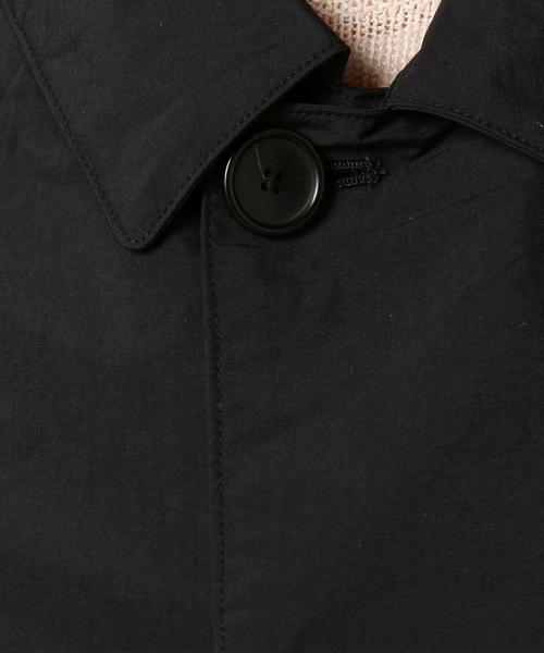 BEAUTY&YOUTH UNITED ARROWS（ビューティーアンドユースユナイテッドアローズ）の「BY パーテックス ステンカラーコート ◆（ステンカラーコート・メンズ・ベージュ/ネイビー/ブラック・SMALL/X-LARGE/LARGE/MEDIUM）」の6枚目の写真