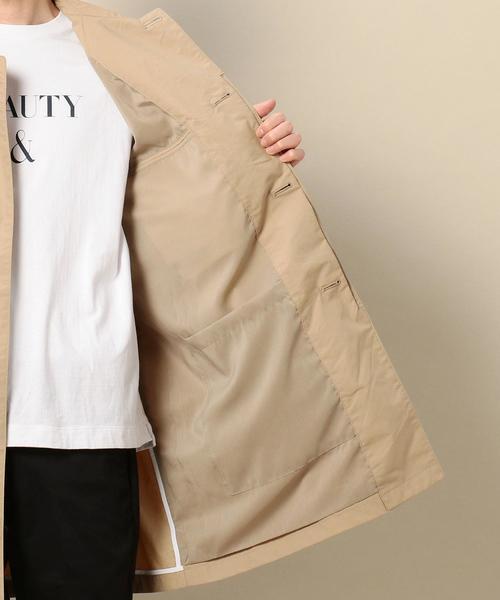 BEAUTY&YOUTH UNITED ARROWS（ビューティーアンドユースユナイテッドアローズ）の「BY パーテックス ステンカラーコート ◆（ステンカラーコート・メンズ・ベージュ/ネイビー/ブラック・SMALL/X-LARGE/LARGE/MEDIUM）」の20枚目の写真