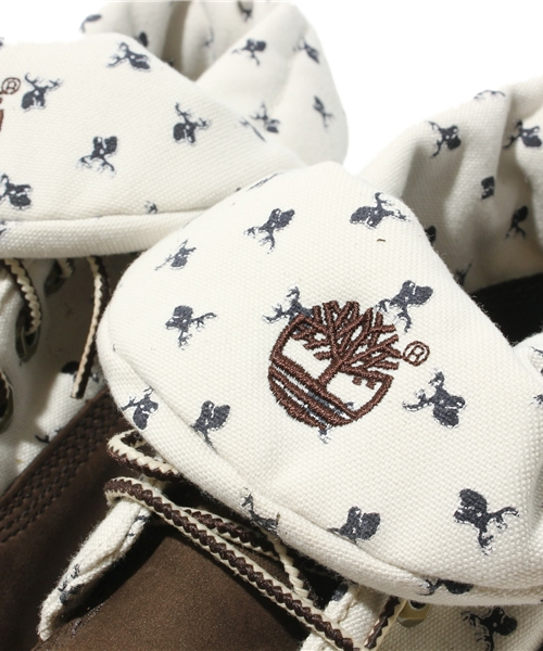 Timberland（ティンバーランド）の「Timberland ROLLTOP ティンバーランド ロールトップブーツ（ブーツ・レディース・ホワイト/ブラウン/ピンク・22cm/22.5cm/23cm/23.5cm/24cm）」の9枚目の写真