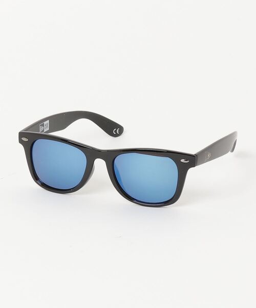 NEW ERA（ニューエラ）の「ニューエラ サングラス UVカット 日除け（サングラス・メンズ・ブラック×グレー/ブラック系その他/ブラック×ブルー/ブラック×シルバー/ブラック系その他2/ブラック系その他3/ブラック系その他4/ブラック系その他5/ブラック系その他6/ブラック系その他7/ブラック系3/ブラック系1/ブラック系2/ブラック系・FREE）」の4枚目の写真