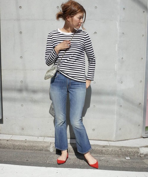 DEUXIEME CLASSE - みちDeuxieme Classe PARISIENNEボーダーカットソー DEUXIEME CLASSE - Deuxieme Classe PARISIENNEボーダー