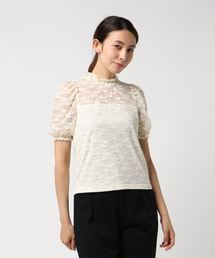 WEGO | WEGO/パフスリーブレースTシャツ(Tシャツ/カットソー)