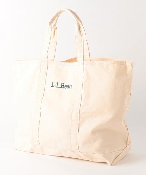L.L.Bean（エルエルビーン）の「＜L.L.BEAN＞GLOSSARY トートバッグ Ψ（トートバッグ・レディース・ネイビー/ナチュラル・FREE）」の8枚目の写真