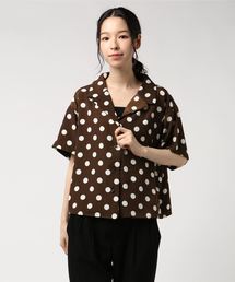 archives | ドット柄半袖開襟シャツ(シャツ/ブラウス)