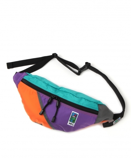 GLOBAL WORK（グローバルワーク）の「MEI WAIST BAG/802123（ボディバッグ/ウエストポーチ・メンズ・ブラック/パープル/カーキ/オレンジ・FREE）」の3枚目の写真