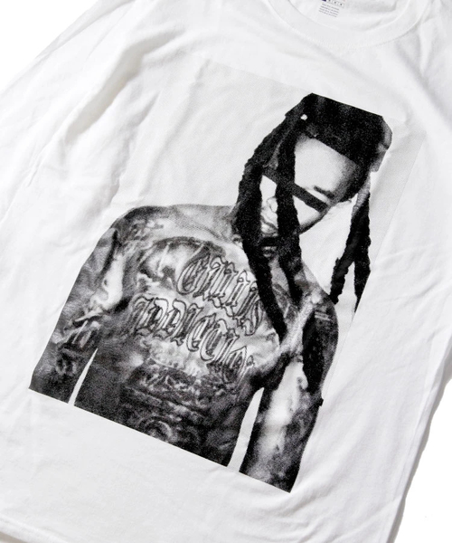 GALLIS ADDICTION(ガリスアディクション)の「GA TATOO MEN転写プリント ロンT(Tシャツ/カットソー・メンズ・ホワイト/ブラック・M/L/XL)」の4枚目の写真