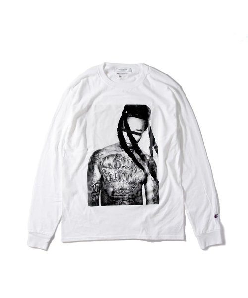 GALLIS ADDICTION(ガリスアディクション)の「GA TATOO MEN転写プリント ロンT(Tシャツ/カットソー・メンズ・ホワイト/ブラック・M/L/XL)」の11枚目の写真