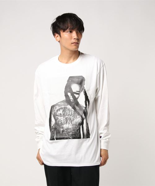 GALLIS ADDICTION(ガリスアディクション)の「GA TATOO MEN転写プリント ロンT(Tシャツ/カットソー・メンズ・ホワイト/ブラック・M/L/XL)」の9枚目の写真