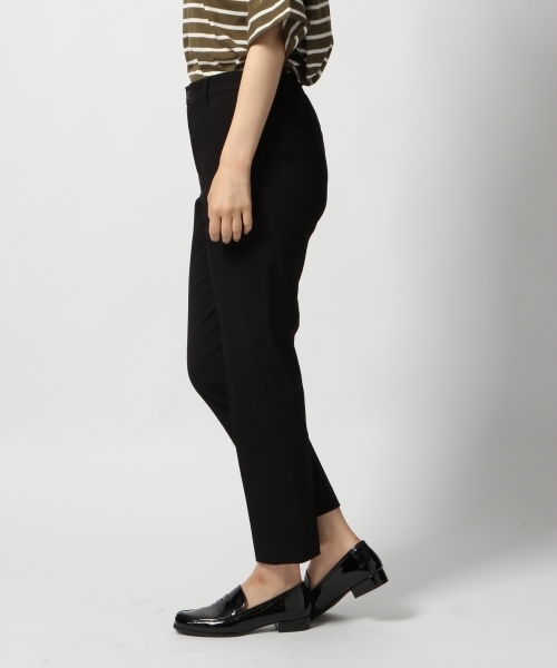GLOBAL WORK（グローバルワーク）の「ナイロンレーヨンストレッチトラウザーFW/803913（その他パンツ・レディース・ブラック/ベージュ/ネイビー/カーキ・LARGE/MEDIUM/SMALL）」の5枚目の写真