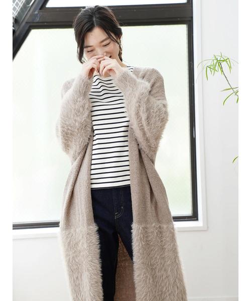 earth music&ecology（アースミュージックアンドエコロジー）の「ボーダーボーダーSSプルオーバー(プレーン)（Tシャツ/カットソー・レディース・ブラック/ブラウン/アイボリー/マスタード/キャメル/レッド系その他4・M/L）」の14枚目の写真