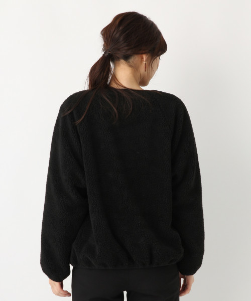 GLOBAL WORK（グローバルワーク）の「ボアリバーシブルブルゾン/814403（ブルゾン・レディース・オフホワイト/ブラック・MEDIUM/LARGE）」の17枚目の写真