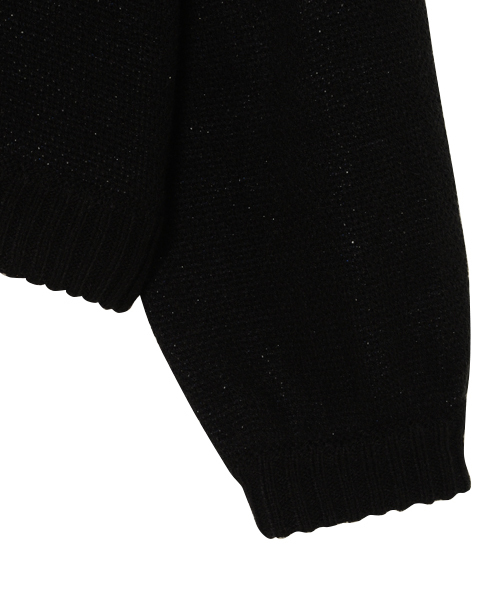 Candy Stripper(キャンディストリッパー)の「FANCY LOGO ニット(ニット/セーター・レディース・ブラック/ピンク/グリーン・2)」の5枚目の写真