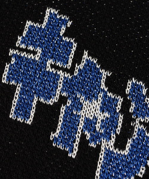 Candy Stripper(キャンディストリッパー)の「FANCY LOGO ニット(ニット/セーター・レディース・ブラック/ピンク/グリーン・2)」の7枚目の写真