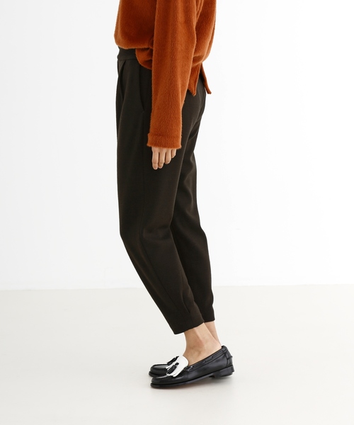 Munich(ミューニック)の「ストレッチウールポンチタックパンツ(その他パンツ・レディース・ブラック/ダークブラウン/カーキ・S/M/XS)」の10枚目の写真