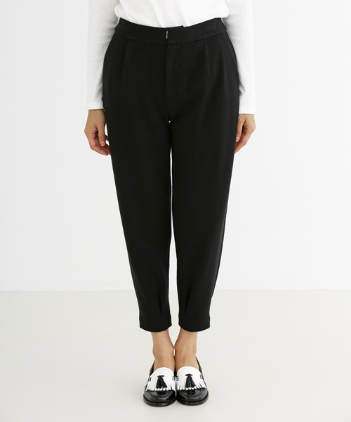 Munich(ミューニック)の「ストレッチウールポンチタックパンツ(その他パンツ・レディース・ブラック/ダークブラウン/カーキ・S/M/XS)」の11枚目の写真