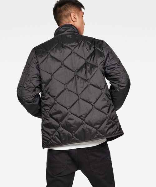 G-STAR(ジースター)の「Edla Transseasonal Liner Overshirt(ミリタリージャケット・メンズ・ダークブラック・SMALL/MEDIUM/LARGE/X-SMALL)」の3枚目の写真