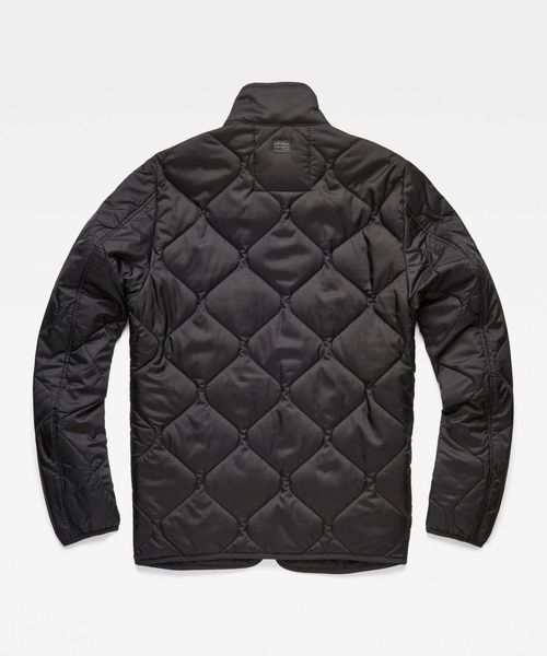 G-STAR(ジースター)の「Edla Transseasonal Liner Overshirt(ミリタリージャケット・メンズ・ダークブラック・SMALL/MEDIUM/LARGE/X-SMALL)」の6枚目の写真