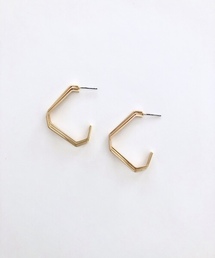 マットゴールドピアス