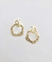 マットゴールドピアス