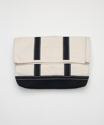 20/80 | 【20/80】トゥエンティーエイティー/ PARAFFIN CANVAS #10 DOCUMENT POUCH(クラッチバッグ)