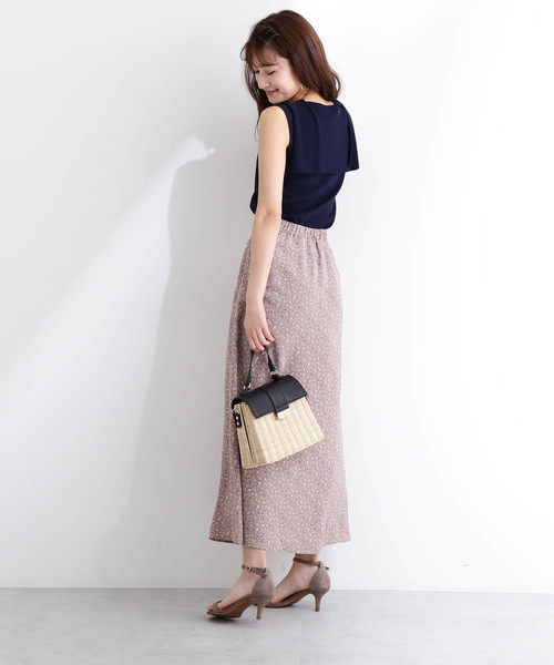 N.(N. Natural Beauty Basic)(エヌエヌナチュラルビューティーベーシック)の「セーラーカラーニット(ニット/セーター・レディース・ホワイト/ネイビー/グリーン・MEDIUM)」の7枚目の写真