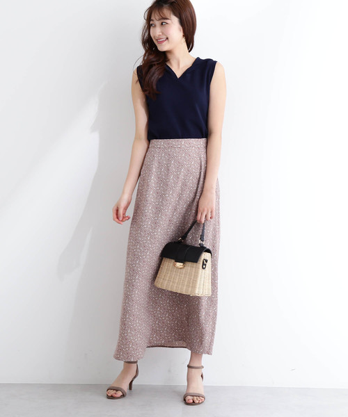 N.(N. Natural Beauty Basic)(エヌエヌナチュラルビューティーベーシック)の「セーラーカラーニット(ニット/セーター・レディース・ホワイト/ネイビー/グリーン・MEDIUM)」の12枚目の写真