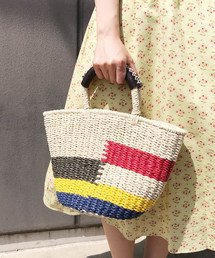 DECOY SINCE 1981 | カラーブロックかごバッグ(かごバッグ)