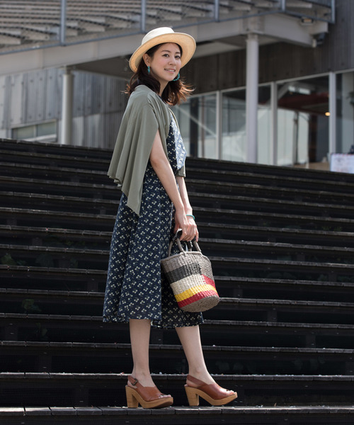 DECOY SINCE 1981(デコイシンスイチキュウハチイチ)の「カラーブロックかごバッグ(かごバッグ・レディース・ベージュ/グレー・フリー)」の14枚目の写真