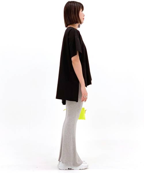 Narcissus（ナルシス）の「【Narcissus】サイドスリットTシャツ”ALYX ISM”（Tシャツ/カットソー・レディース・ホワイト/ブラック・FREE）」の10枚目の写真