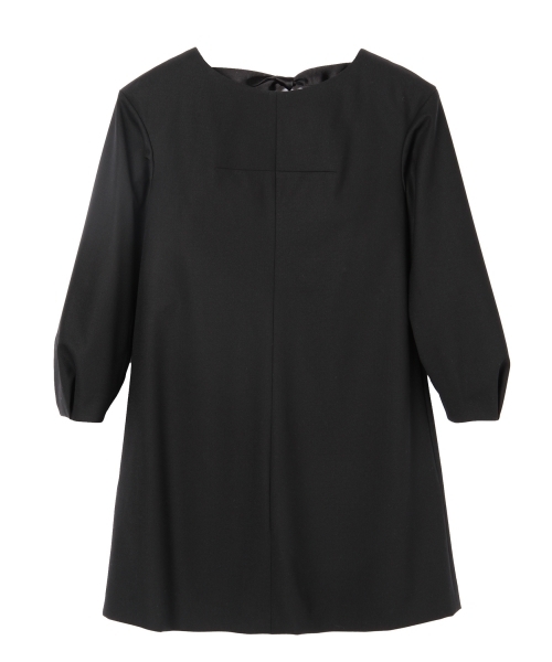 ASTRAET(アストラット)の「ASTRAET(アストラット) ジョーゼットAラインワンピース◆(ワンピース・レディース・ブラック・0/1)」の1枚目の写真