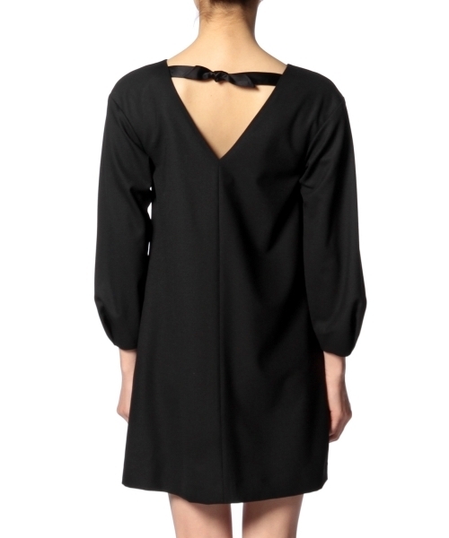 ASTRAET(アストラット)の「ASTRAET(アストラット) ジョーゼットAラインワンピース◆(ワンピース・レディース・ブラック・0/1)」の4枚目の写真