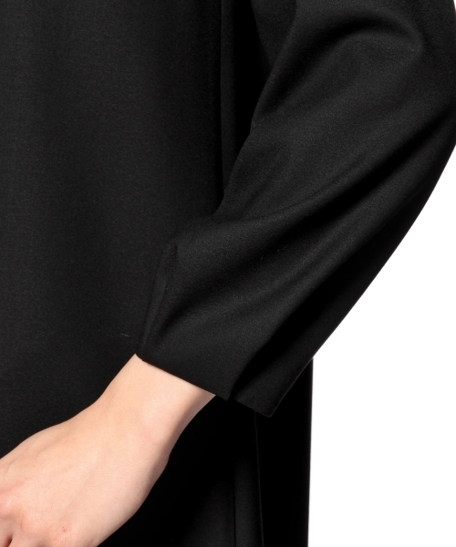 ASTRAET(アストラット)の「ASTRAET(アストラット) ジョーゼットAラインワンピース◆(ワンピース・レディース・ブラック・0/1)」の7枚目の写真