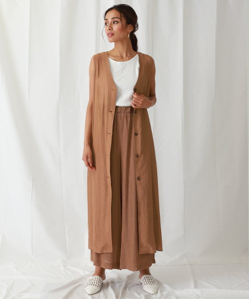 新作 楊柳ロングジレワンピース ワンピース Alluge アルージュ のファッション Alluge アルージュ のワンピース 楊柳ロングジレワンピース 665 7726 をセール価格で購入できます Anap セール