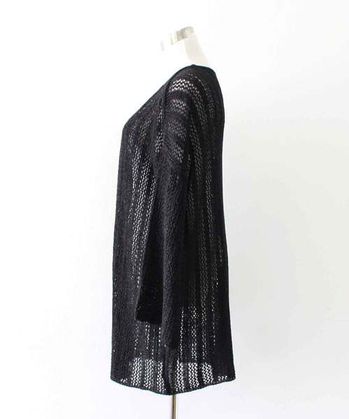 MODE ROBE（モードローブ）の「ニットキャミ＆カーデセット（タンクトップ・レディース・アイボリー/ブラック/ベージュ/ブラウン・FREE）」の16枚目の写真