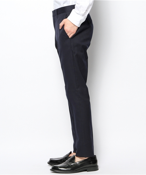 NANO universe（ナノユニバース）の「コットンストレッチスラックス（スーツパンツ・メンズ・ネイビー/グレー/チャコール・46/44/48/50）」の8枚目の写真