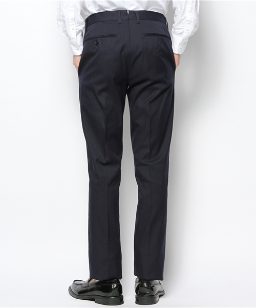 NANO universe（ナノユニバース）の「コットンストレッチスラックス（スーツパンツ・メンズ・ネイビー/グレー/チャコール・46/44/48/50）」の10枚目の写真