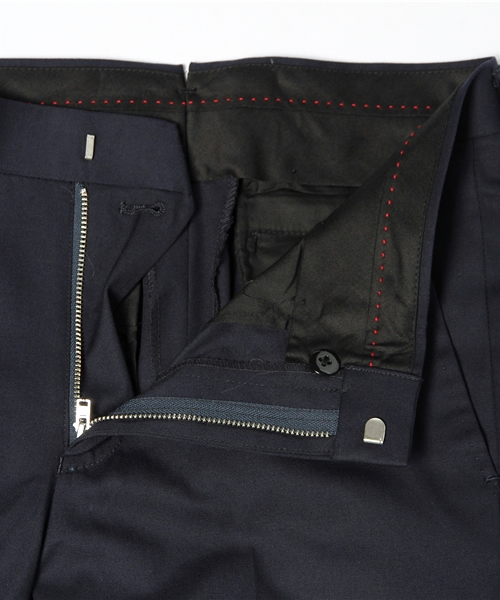 NANO universe（ナノユニバース）の「コットンストレッチスラックス（スーツパンツ・メンズ・ネイビー/グレー/チャコール・46/44/48/50）」の7枚目の写真