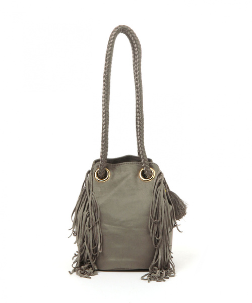 BAYFLOW（ベイフロー）の「サイドフリンジバッグ（ハンドバッグ・レディース・ブラウン/チャコール/ベージュ・FREE）」の11枚目の写真