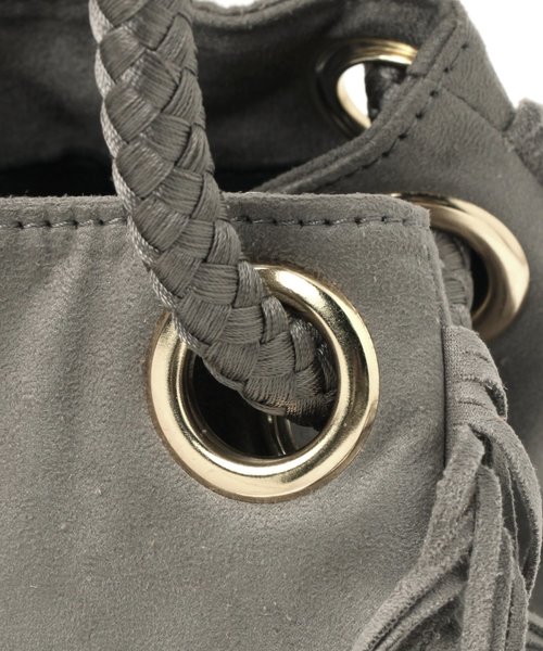 BAYFLOW（ベイフロー）の「サイドフリンジバッグ（ハンドバッグ・レディース・ブラウン/チャコール/ベージュ・FREE）」の12枚目の写真