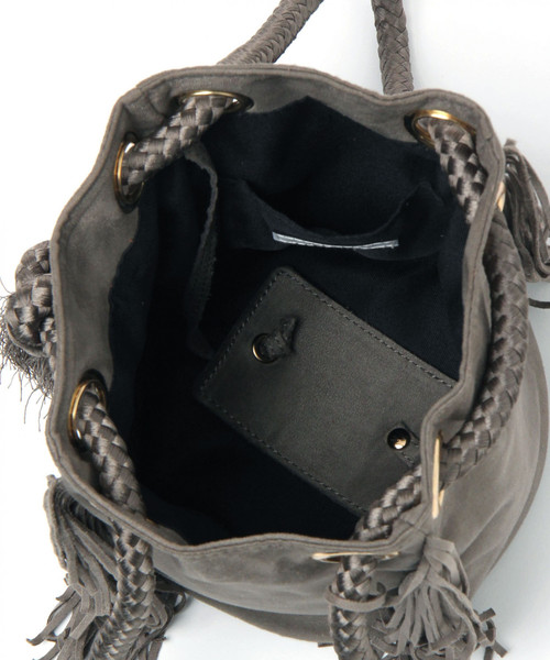 BAYFLOW（ベイフロー）の「サイドフリンジバッグ（ハンドバッグ・レディース・ブラウン/チャコール/ベージュ・FREE）」の16枚目の写真