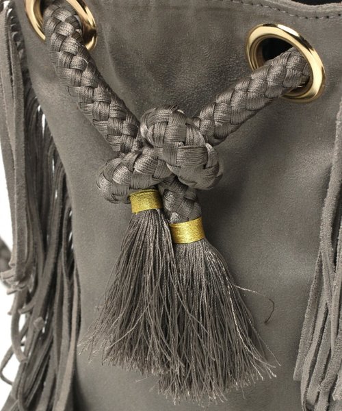 BAYFLOW（ベイフロー）の「サイドフリンジバッグ（ハンドバッグ・レディース・ブラウン/チャコール/ベージュ・FREE）」の19枚目の写真