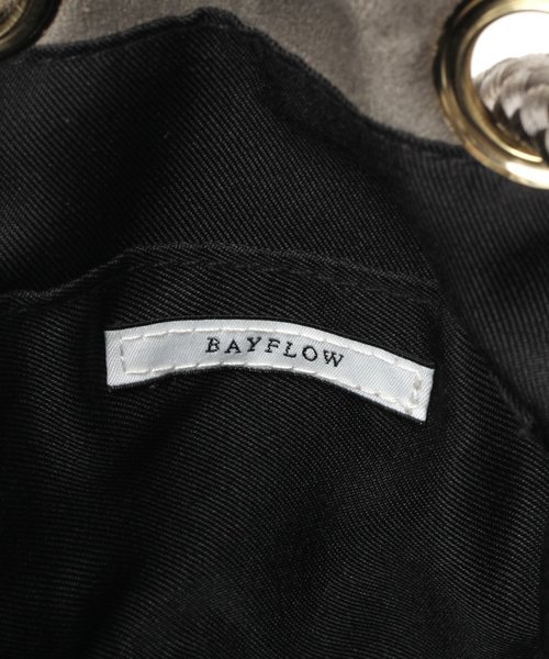 BAYFLOW（ベイフロー）の「サイドフリンジバッグ（ハンドバッグ・レディース・ブラウン/チャコール/ベージュ・FREE）」の22枚目の写真