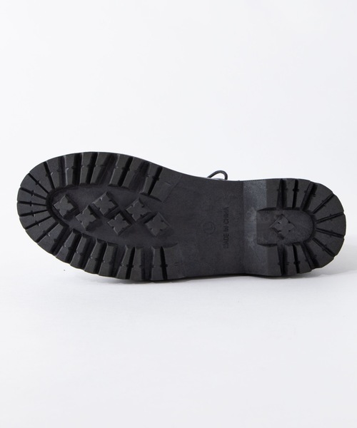 WEGO（ウィゴー）の「WEGO/厚底6ホールブーツ（ブーツ・レディース・ブラック・LARGE/MEDIUM）」の8枚目の写真