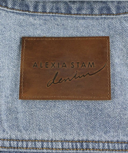 ALEXIA STAM（アリシアスタン）の「Cropped Color Denim Jacket/クロップドカラーデニムジャケット（デニムジャケット・レディース・アイボリー/ベージュ/ライトブルー・FREE）」の11枚目の写真
